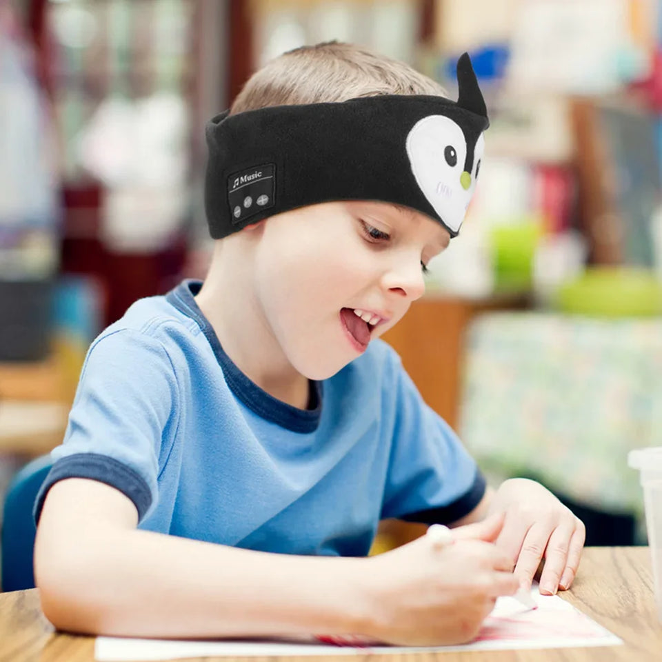 Bluetooth Sleep Headband Headphones for Kids Travel & School