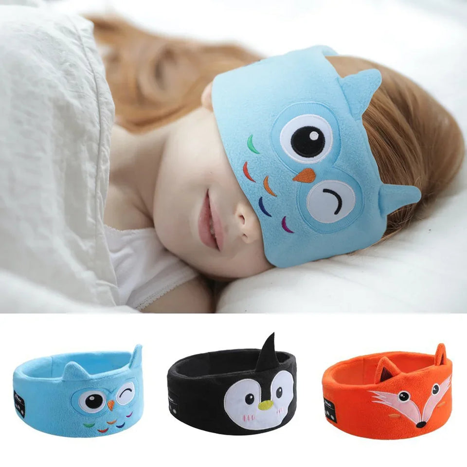 Bluetooth Sleep Headband Headphones for Kids Travel & School
